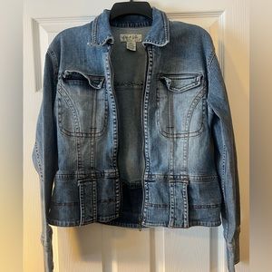 Desert Diva Denim Jacket Size Large